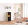 PELLET STOVE KW.10 VIVIANA PARCHMENT