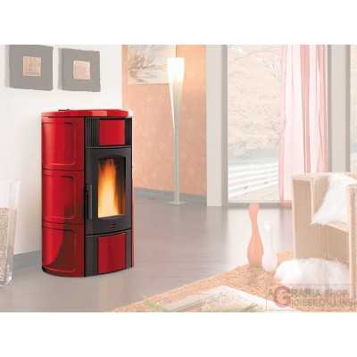 PELLET STOVE KW.20,3 ISIDE IDRO CERAM.BORD.