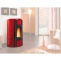 PELLET STOVE KW.20,3 ISIDE IDRO CERAM.BORD.