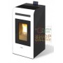 PELLET STOVE MOD. KING 16 DUCTED KW. 15.5 WHITE COLOR