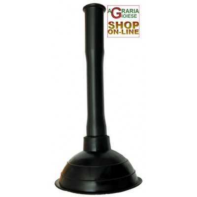 RUBBER STURALAVANDINO WITH PLASTIC HANDLE MM.120