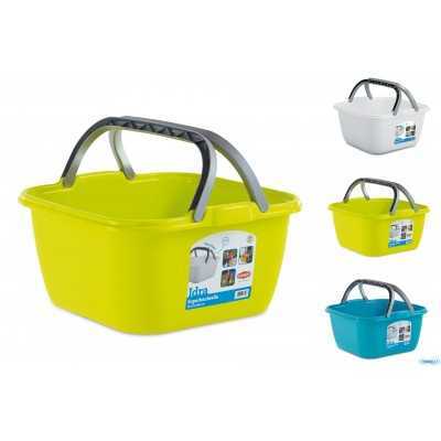 Superbacinella Idra quadra con manici lt. 13 