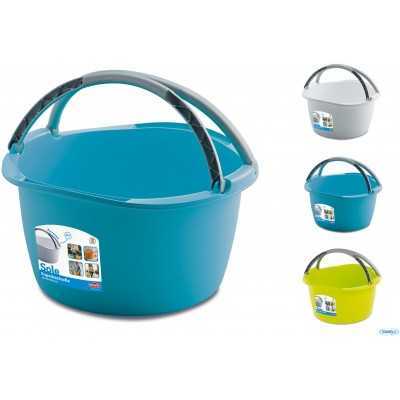 Superbacinella in Plastic Sole round with handles CM.