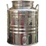 SUPERFUSTINOX STAINLESS STEEL CONTAINER MOD. MILAN LT. 20 HIGH