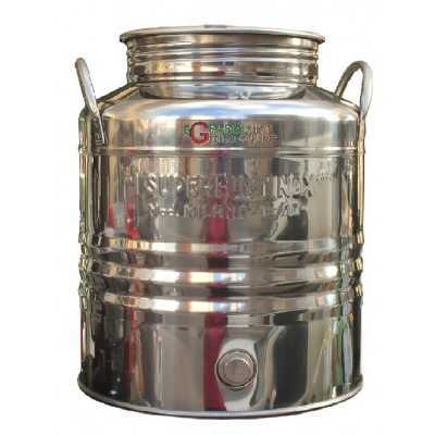 SUPERFUSTINOX STAINLESS STEEL CONTAINER MOD. MILAN LT. 3