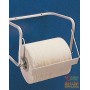 SUPPORTO A PARETE PER BOBINE DI CARTA PORTAROTOLO 