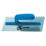 AUSONIA TROWEL IN STEEL TOOTHED PLASTIC HANDLE CM. 28x12