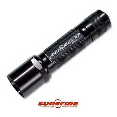 SUREFIRE TORCH MODEL 6P-BK BLACK