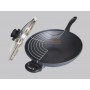 SWISS DIAMOND WOK CON COPERCHIO INDUZIONE DIAMETRO 32 CM. 