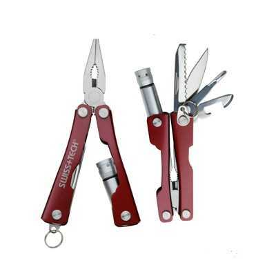 SWISSTECH MINI-MULTI STAINLESS STEEL KEYRING CLAMP