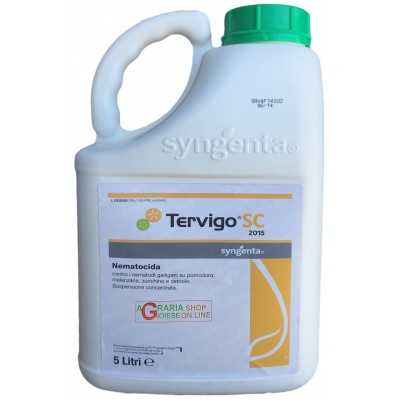 SYNGENTA TERVIGO SC 2015 NEMATOCIDE BASED ON abamectin LT. 5