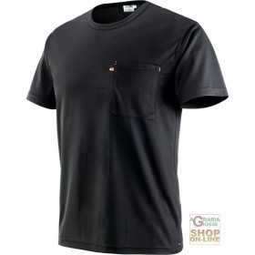 POLYESTER T SHIRT SHORT SLEEVE POCKET ON THE RIGHT SIDE COLOR