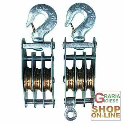 LIFTING SIZES WITH 3 GROOVES D.50