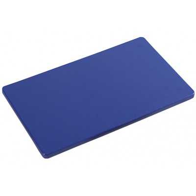 Polyethylene cutting board for kitchen Kesper HACCP BLUE color