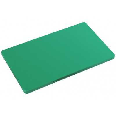 Kesper HACCP green polyethylene cutting board for kitchen cm.