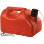 TANICA IN PLASTICA ROSSA PER CARBURANTE OMOLOGATA LT. 5 