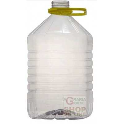 BIDONE TANICA PLASTICA per Alimenti Acqua Vino Olio LT. 10 Contenitore