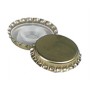 GOLD CROWN CAPS WITH BIDUL mm. 26 PCS. 100