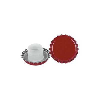 RED BIDUL LONG CROWN CAPS mm. 29 PCS. 200