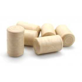 SYNTHENTIC CORK SILICONE PLUGS 22x38 pcs. 100