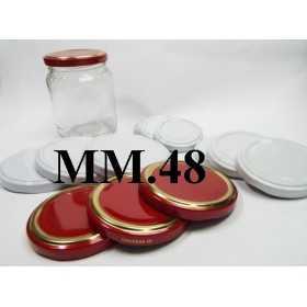 CAP 48 FOR GLASS JAR pcs. 20