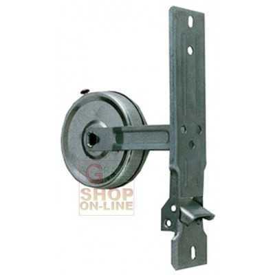 REEL WHEELBASE STAINLESS STEEL PLATE MM. 185 FROM MM. 6