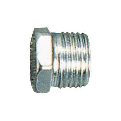 MALE THREADED CAP 3/8