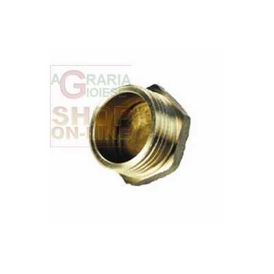 MALE CAP IN YELLOW BRASS ART. 292 GR. 1