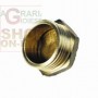 MALE CAP IN YELLOW BRASS ART. 292 GR. 1/2