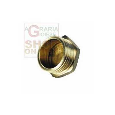 TAPPO MASCHIO IN OTTONE GIALLO ART. 292 GR. 3/4 