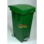 TATA BIDIDONE LT. 80 CON COPERCHIO COLORE VERDE 