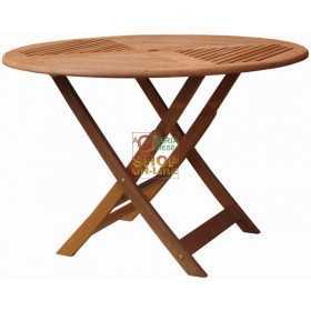 WOODEN TABLE MOD. CLOE ROUND DIAMETER CM. 110