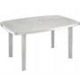 TABLE IN POLYPROPYLENE PP FARO BIANCO OVALE cm. 137x85x72h.