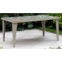 TAVOLO POLIRATTAN MOD. MAFALDA CM. 160 X 90 X 75H BEIGE 