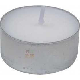 TEA-LIGHT CANDELA BIANCA MADE IN ITALY DIAM. 38 PZ. 50 