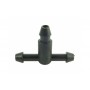TEE WITH 90 DEGREES OF DERIVATION FOR MICRO IRRIGATION TUBE