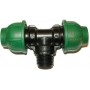 TEE MASCHIO PER TUBO NERO 25 X 1 X 25 