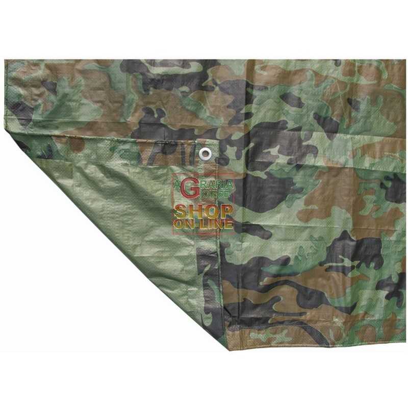 Pantalone Capri Jogging Neon Army Mimetico 3/4 Leggero, Fitness Sportivo, Modello 7101