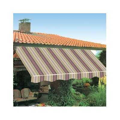AWNING WITH RETRACTABLE ARMS CM.300X250 TESS. 5001