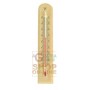WALL THERMOMETER BEECH WOOD BASE CM. 24 X 5