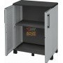 TERRY ARMADIO IN RESINA GRIGIO 2 PORTE 1 RIPIANO BASSO