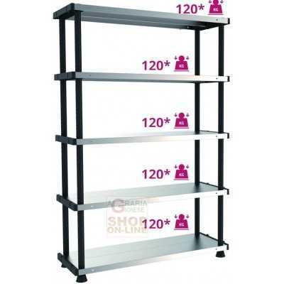TERRY KIT SCAFFALATURA MPSHELF120RC 5 PIANI 119X45X185 