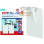 TESA ADHESIVE HOOKS POWERSTRIPS HANGER WHITE PCS. 2