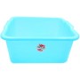 Blue Square Plastic Basin diam. cm. 34 lt. 11