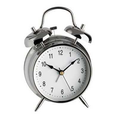 TFA ALARM CLOCK OLD STYLE INOX TF 98.1043