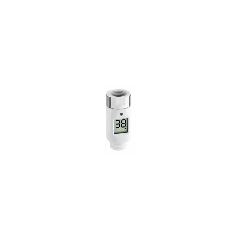 Termometro Doccia LED Digitale – Sensore Passivo, Senza Batterie – Monitoraggio Temperatura Acqua