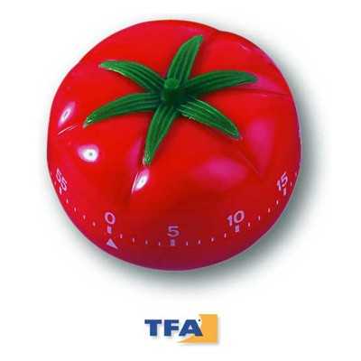 TFA KITCHEN TIMER - TOMATO
