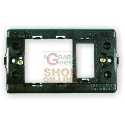 ROUND ART. ECL 101TP SCHUKO SUPPORT WITH 1 MODULE