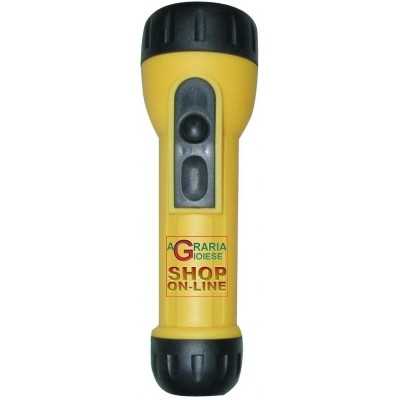 LARGE YELLOW PLASTIC TORCH (2XD)