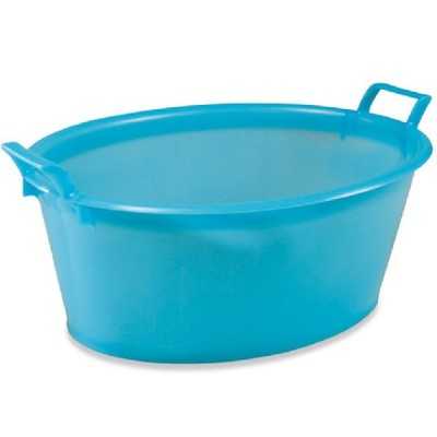 BLUE OVAL BATHROOM CM. 50 LT. 18